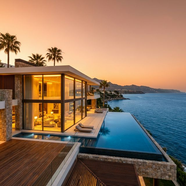 Luxury villa на побережье Испании